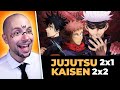 JUJUTSU KAISEN - SAISON 2 EPISODE 1 ET 2 | VOSTFR | REACT | EXTRAIT