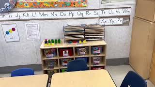 Preschool classroom tour October 2022-2023