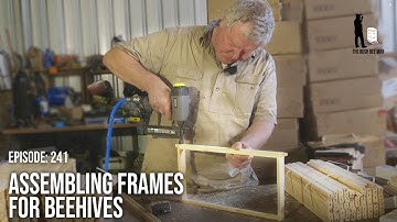 Building Beehive Frames: Assembling Bee Frames with The Bush Bee Man