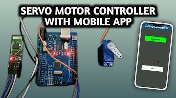 Control Servo Motor with Mobile App using Arduino | MIT App Inventor | Full Tutorial