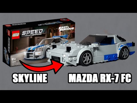 76917 Mazda RX-7 FC - Lego Speed Champions Alternative MOC