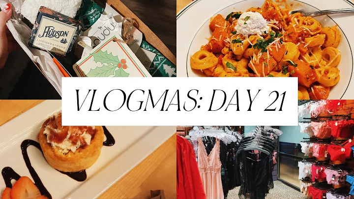 Annual Team Holiday Dinner, Productive Day, A Spicy Gift! | VLOGMAS DAY 21