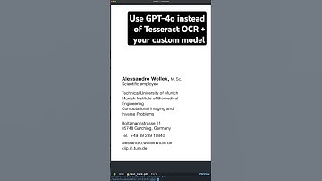 Business Card Reader with GPT-4o #gpt4o #emacs #python