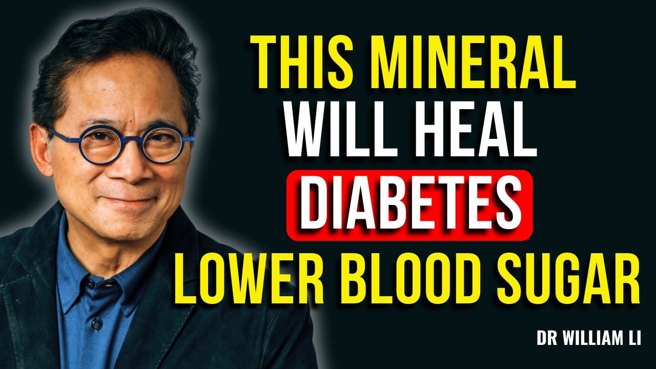 Top 3 Minerals Every Diabetic Must Take! (Lower Blood Sugar) | Dr. William Li