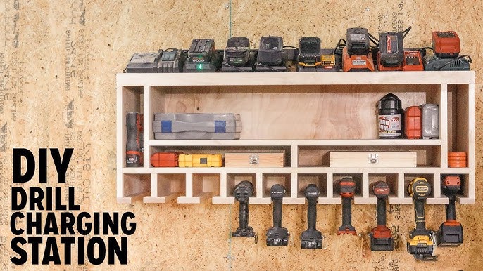 17 Genius DIY Power Tool Storage Ideas - The Handyman's Daughter