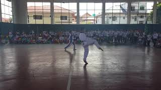 Creative middle school tkd demo Coach Edward Cruz Coby Calupitan Chazwick Inocencio screenshot 4