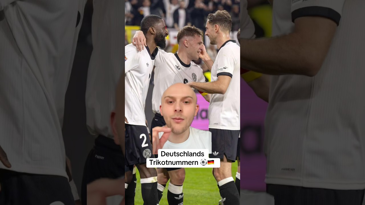Wie cool sind die Nummern?⚽️🇩🇪