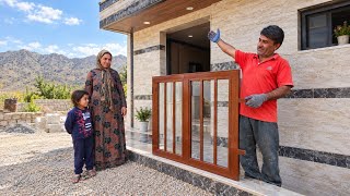 The house's doors and windows are ready: now we can create a stunning exterior for the home.