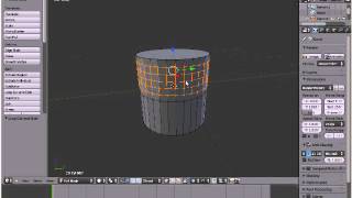 Blender Tip (2.6) - Proportional Scaling in about a minute