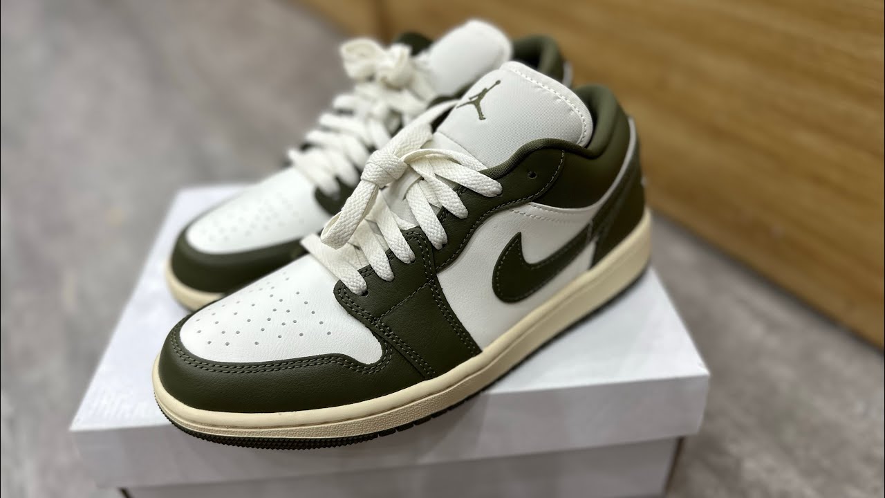 Unbox - Closing Nike Air Jordan 1 Low‘Medium Olive DC0774-122