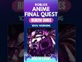 Anime Final Quest Codes (UPDATE 2026) 🔥 Free Lucky Spins!