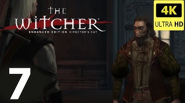 The Witcher: Enhanced Edition Walkthrough (7) - The Mysterious Tower in the Swamp (No Commentary 4K)