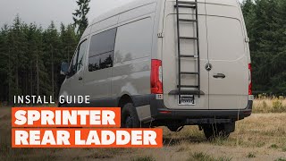 Sprinter Rear Ladder Installation Guide - Flatline Van Co.