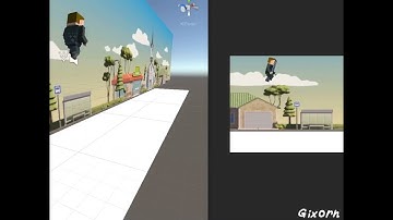 Behind the Scenes. Endless Runner Minigame. Made with Unity
