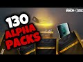 POR QUE NÃO ABRIR 130 ALPHA PACKS?