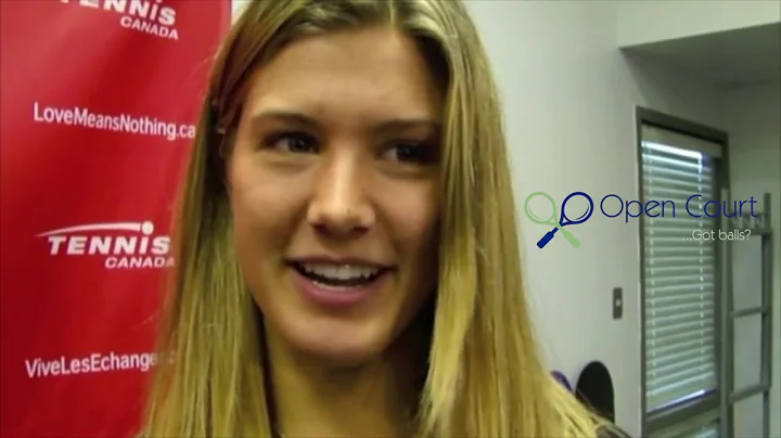 Rebecca Marino and Genie Bouchard  2011