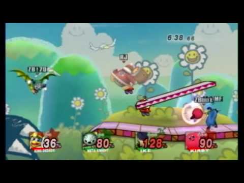 Ike and MK (Ryko and Pierce) vs King Dedede and Kirby (RJ and Munk) 2