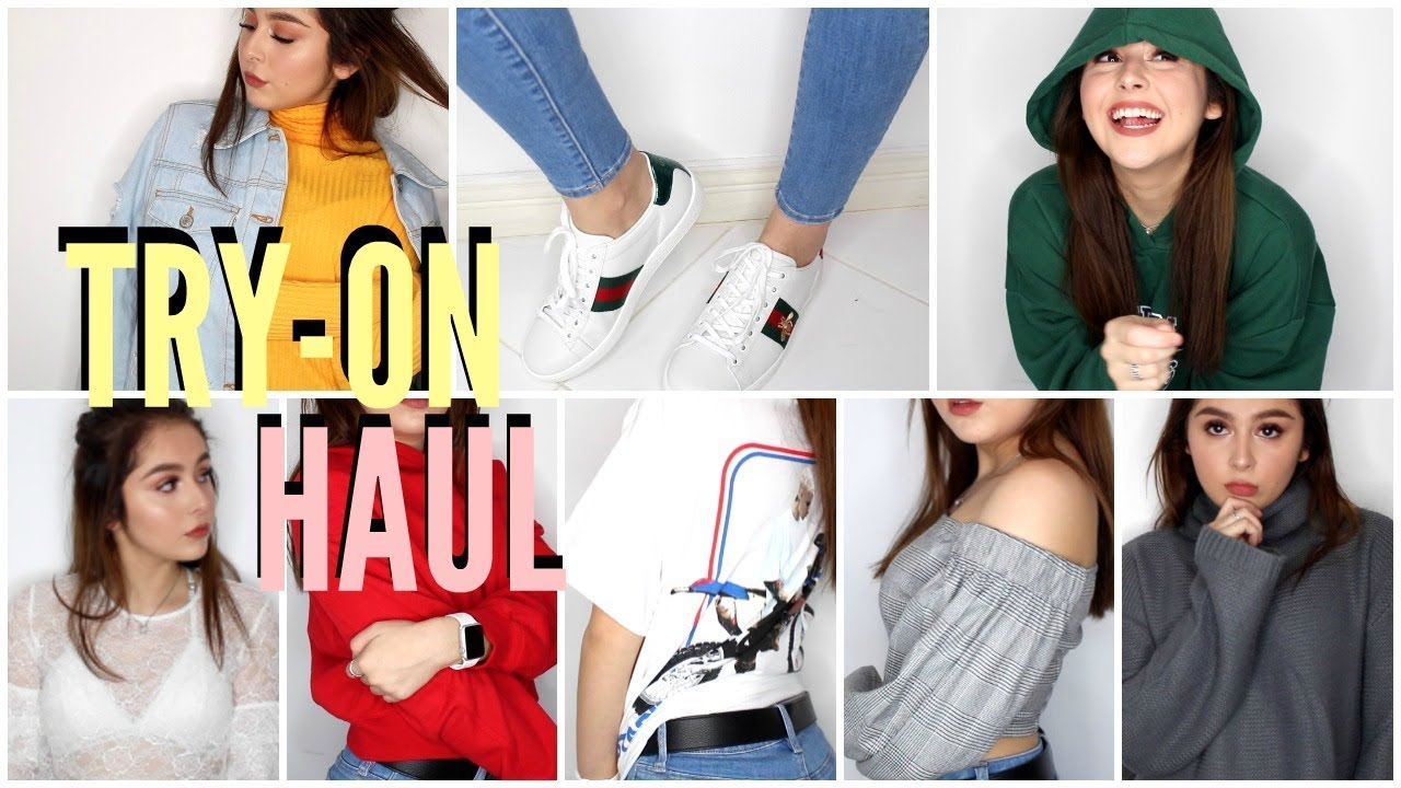 Collective TRY-ON Haul : Forever 21, Gucci , Pacsun, Sephora, & MORE !! makeup artist