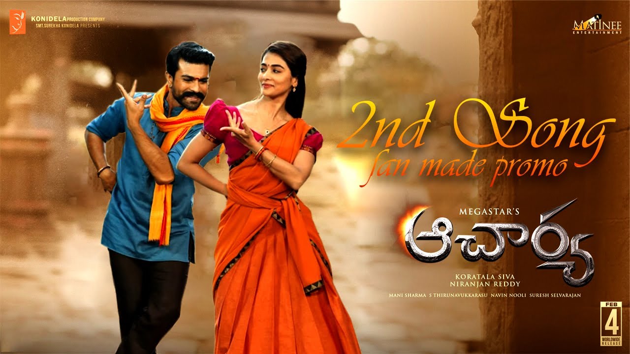 Acharya 2nd Song Fan Made | 