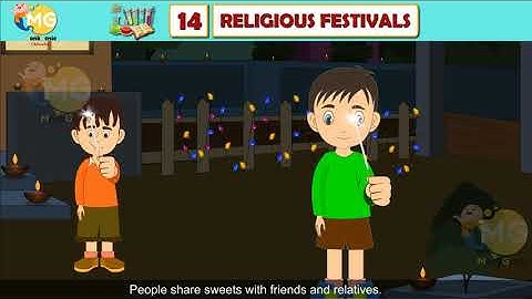 RELIGIOUS FESTIVALS || CHAPTER 14 || CLASS 1|| EVS || FREE ONLINE LEARNING CLASS