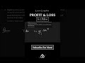 Profit and Loss Tricks 🔥 #ssccgl2026 #theacesphere #sscpreparation #govtexams