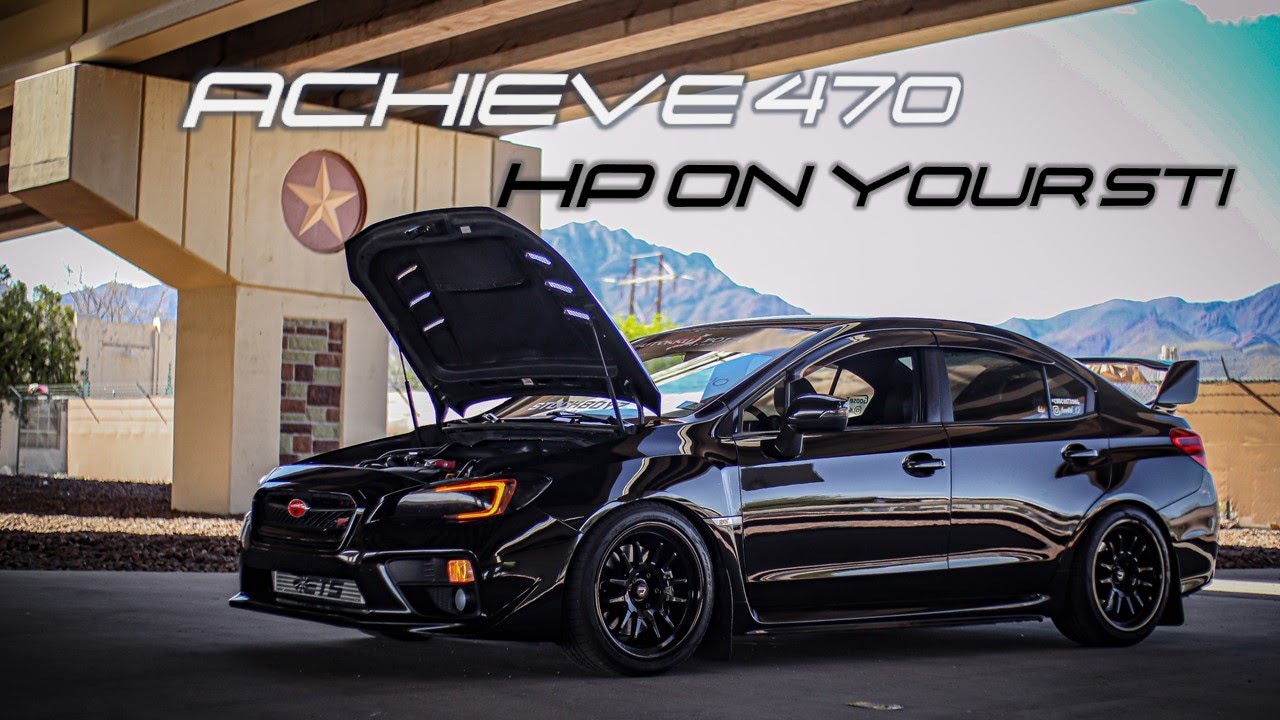 You Want 470 Whp On Your Stock Block Sti? Must Watch!