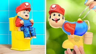 Mario's Secret Life! *Crazy And Popular Fidgets In The World *