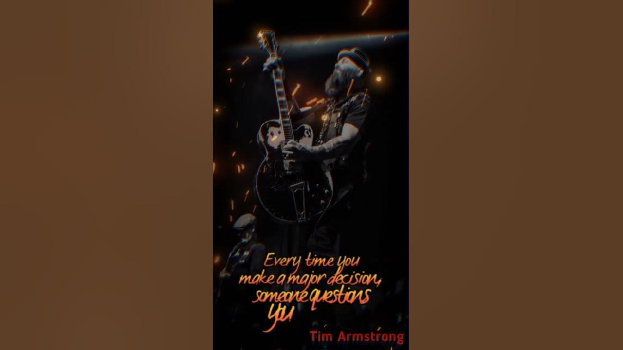 Tim Armstrong's advice is to dream big and to move forward.;;;