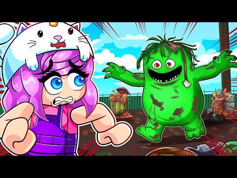EWW! 🤢 I Had to Swim in GARBAGE to Escape! (Roblox)