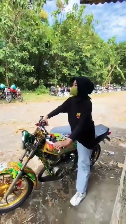 Si cantik HIJAB dan RX KING BLAYERNYA