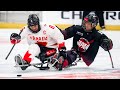 Highlights from canada vs japan at the 2024 world para hockey championship