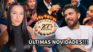 ANA CASTELA CANTA COM OS AMIGOS E GUSTAVO MIOTO RECEBE  MUITOS PARABÉNS DOS AMIGOS