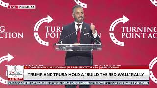 FULL SPEECH: Congressman Juan Ciscomani Gets the Arizona Crowd Excited for the Midterms - 04/17/26