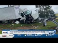 Delivery truck crash knocks down power pole, triggers outage in Petal neighborhood, police say
