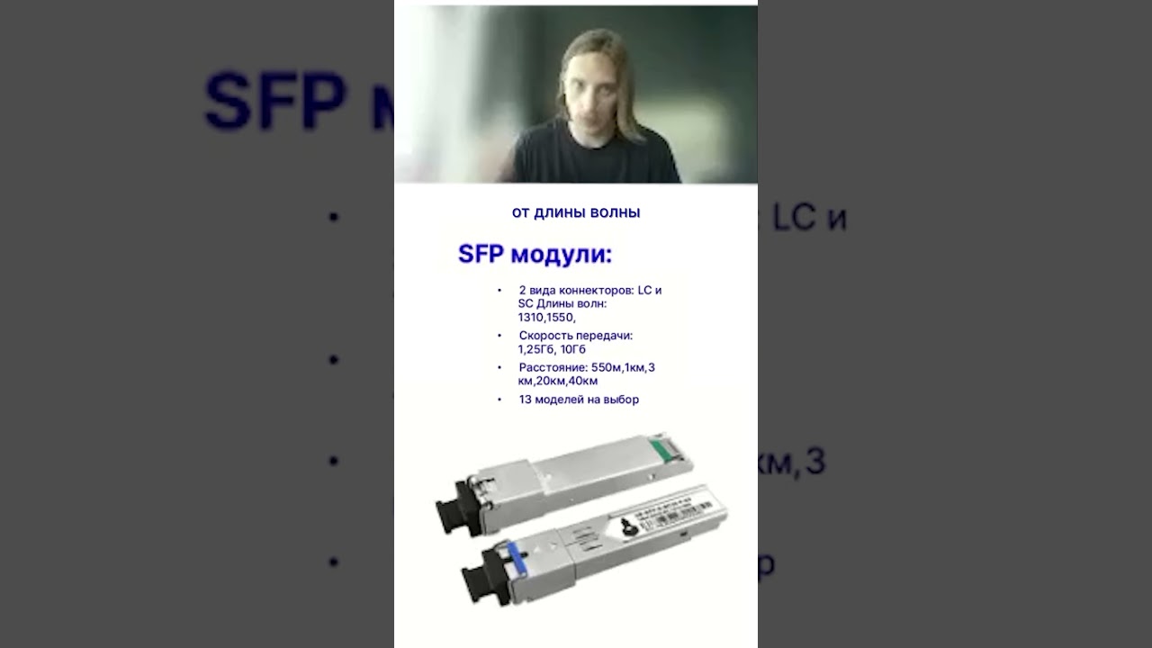 SFP модули TRASSIR