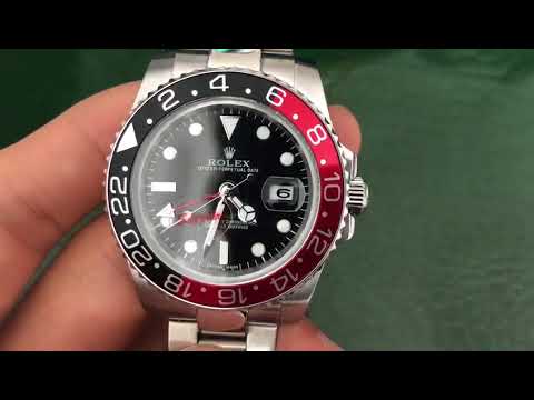 Rolex Gmt Master Ii Coke 16710 Black/Red 40Mm Steel Oyster Watch |  Lupon.Gov.Ph