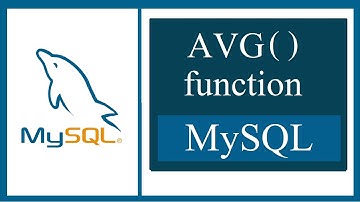 MySQL AVG() Function