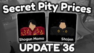 Secret Pity Anime Fighters Simulator Update 36