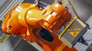 Industrial robot and dot marking system at the Welding & Cutting fair 2013 [ Full HD 1080p ]