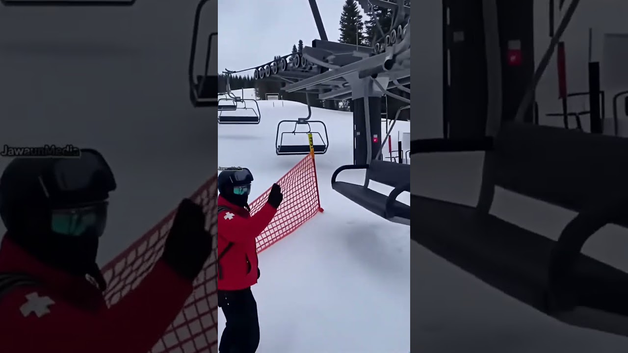 Ski Lift Fails to Stop, Riders Thrown from Chairs 🎿