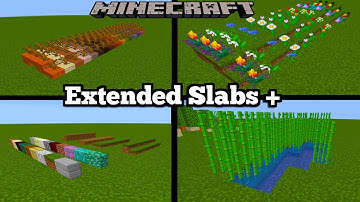 Extended Slabs + Mod - Minecraft 1.20.1 (Mod Showcase)