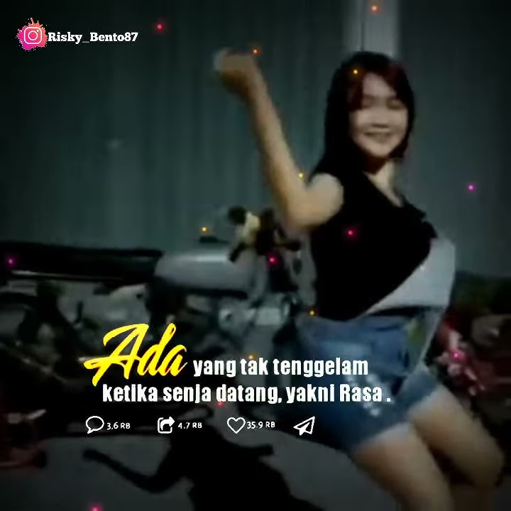Story WA cewek joget santuy