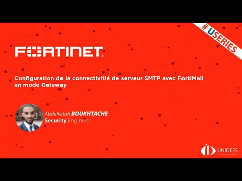 Configuration de la connectivité de serveur SMTP avec FortiMail en mode Gateway