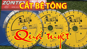 Lưỡi Cắt Bê Tông Cốt Thép Zonten 350, Lưỡi Cắt Đá Zonten 350, Đĩa Cắt Bê Tông Cốt Thép Zonten 350