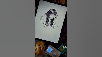 Digital Drawing - Illustration Process on Procreate & iPad Pro #shorts