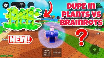 How To DUPE In Plants Vs Brainrots! (NEW DUPLICATION Method) — Glitchroot