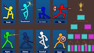 EPIC Supreme Duelist Tournament! The Most BRUTAL KOs! 🥊💥 screenshot 5