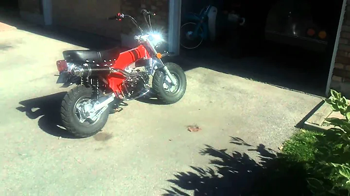 1976 CT70 with Lifan 140cc motor rebuild, Finit!