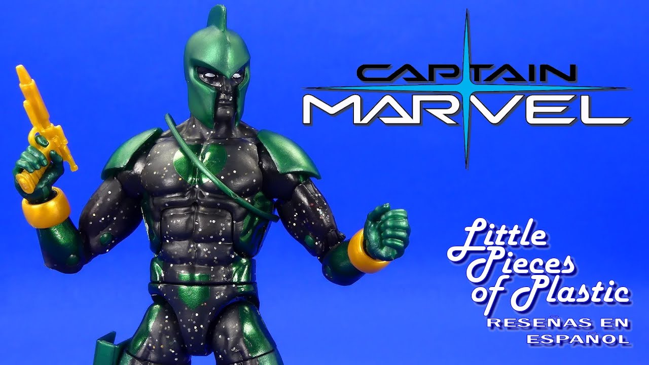 Genis-Vell Captain Marvel Legends Kree Sentry Series Reseña Revisión Review Little Pieces Plastic