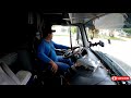 Driving a 2006 Volvo VNL thru Livingston Tx, 10 Speed